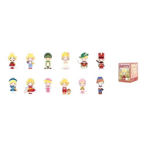 POP MART Коллаборация Edition Кролик Flower Fairy Collection Слепые коробки Один Mystery Коробка Целая коробка 12 шт