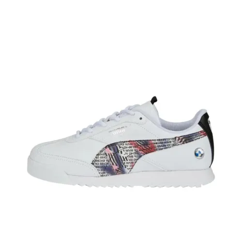 BMW X PUMA BMW Motorsport Низкий Топ Детские Лайфстайл Обувь Белый Черный Красный Подростки