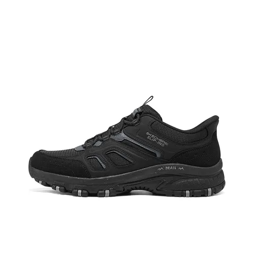 Skechers OUTDOOR MENS Низкий Топ Походная обувь Мужская Черная