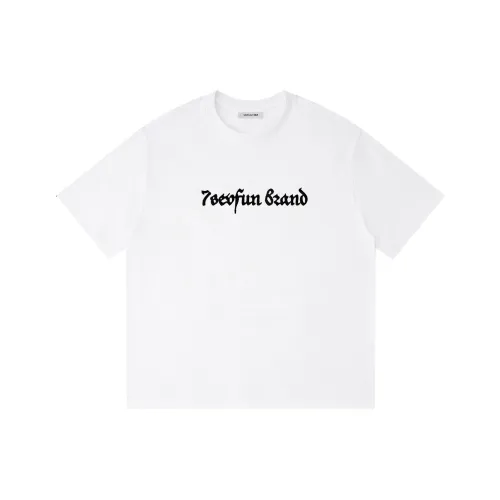 7 SEVFUN Короткий рукав T-рубашки Унисекс