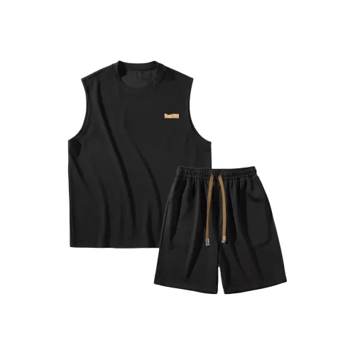 CASAMIA Повседневный Спортивный Комплект Унисекс из Двух Предметов