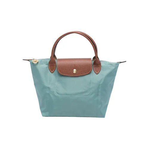 LONGCHAMP Le Pliage Нейлоновая сумка-пельмени маленькая женская цвет селадон