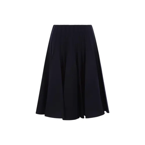 Bottega Veneta Синий Женские Повседневные Длинные Юбки
