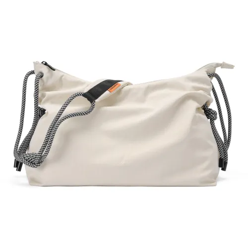 MOYYI Oxford Сумка через плечо Стандартная Женская Экрю Темно-серый