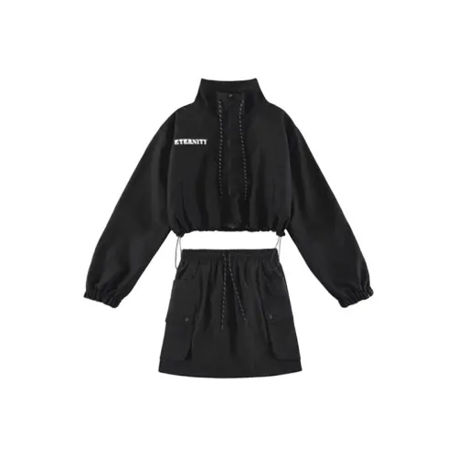 TIBINB Черный Женские Повседневные костюмы