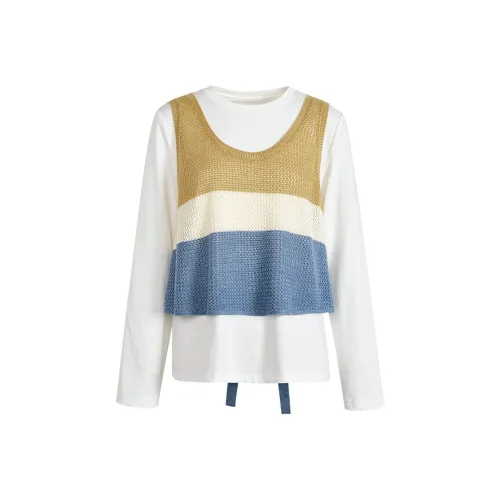 KUOSE Белый Женские T-рубашки