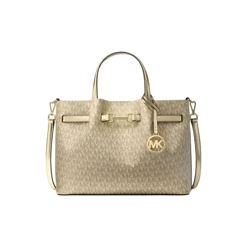 MICHAEL KORS Сумка через плечо из коровьей кожи средний размер женская золотая