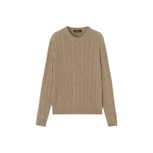 Loro Piana Бежевый Женские Кашемировые Свитеры