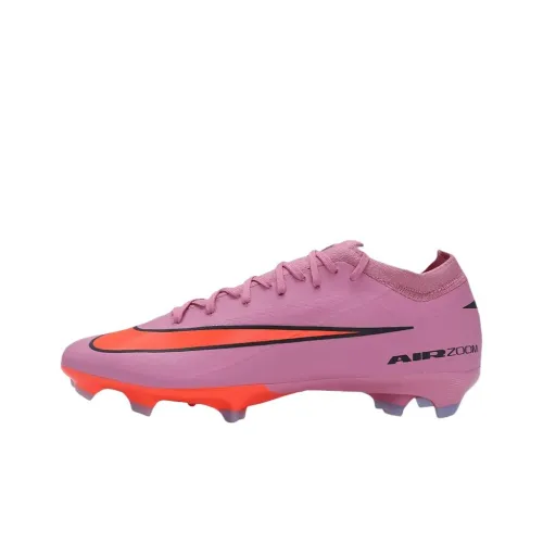Nike Mercurial Vapor 16 Pro Устойчивые к истиранию Дышащие Футбольные бутсы Унисекс Розовый Фиолетовый