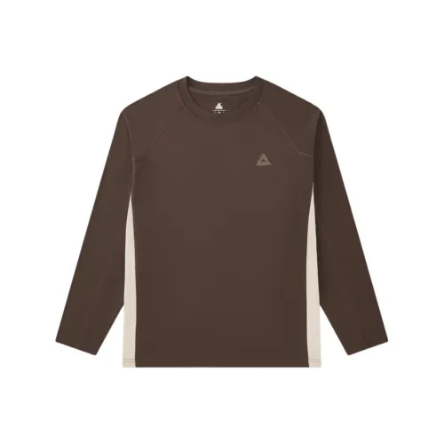 PEAK Черный кофе Коричневый Унисекс Футболка