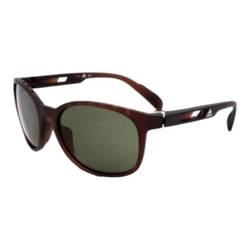 Adidas Plastic Butterfly Sunglasses Men's Brown