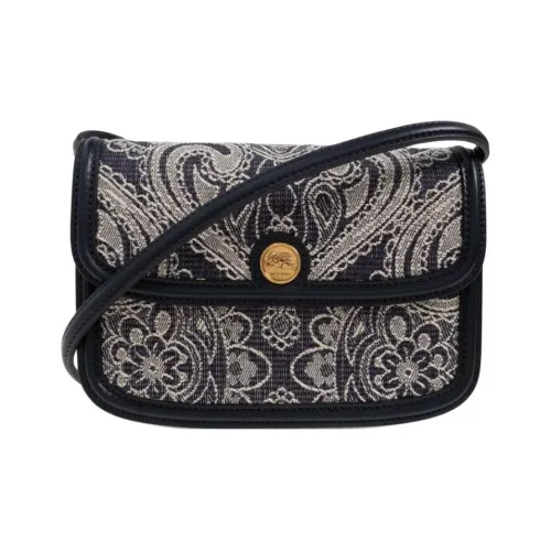 ETRO Хлопок Сумка через плечо Сумка на плечо Женская Морской синий