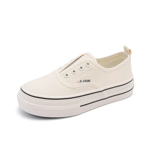 PAUL FRANK Износостойкий Легкий Противоскользящий Низкий Топ Кеды Женские Белые