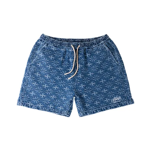 SOFRSH Звезда Текстурированные Унисекс Джинсовые Шорты