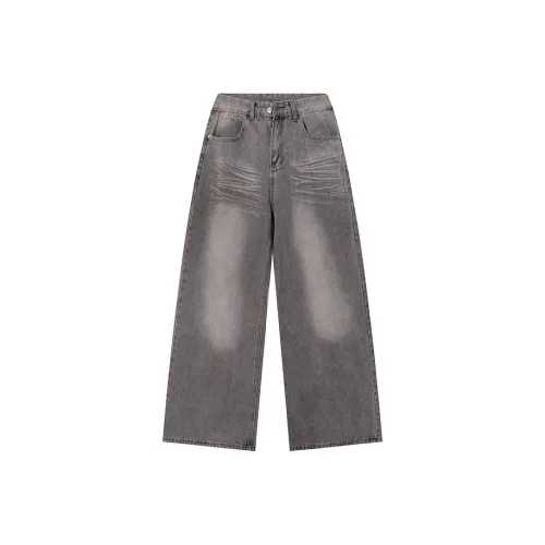 51XXHA Серый Унисекс Джинсы