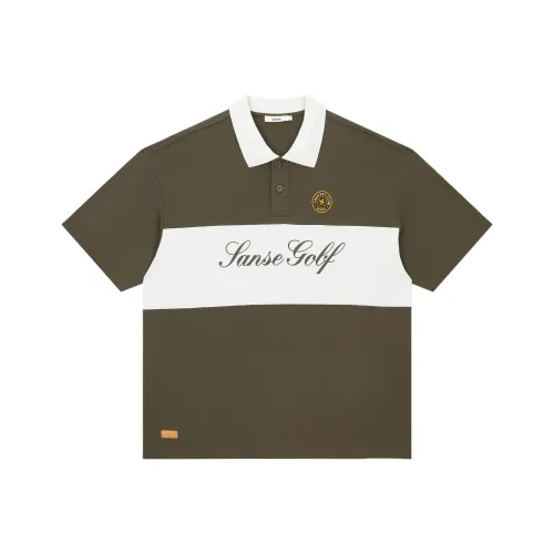 Sanse Модный бренд Уличная Культура T-рубашка Унисекс