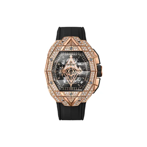 HUBLOT Автоматический Механический Мужской Часы Big Bang 42 мм Черные