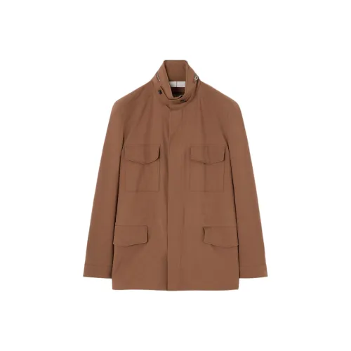 Loro Piana Коричневый Мужской Куртки