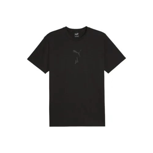 PUMA Clyde Черная Мужская T-Рубашка