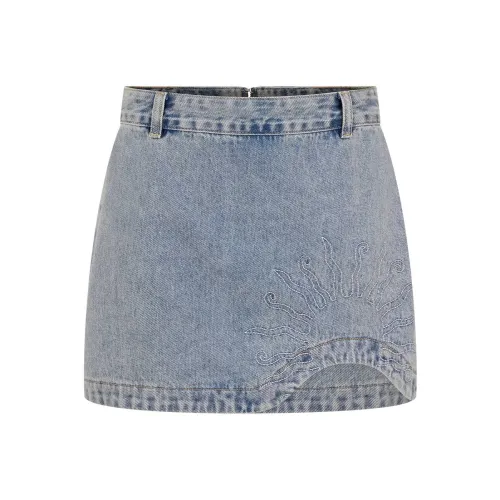 Meshki Джинсовые короткие юбки Женские