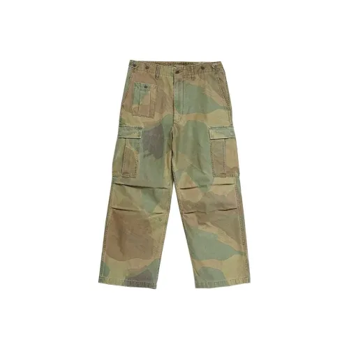 NIGEL CABOURN Зеленые Мужские Карго Брюки