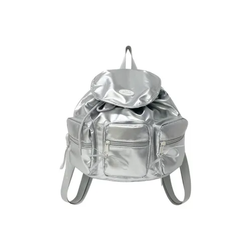 CAREELL Композитная ткань Рюкзак Женский Серебряный Желтый Синий