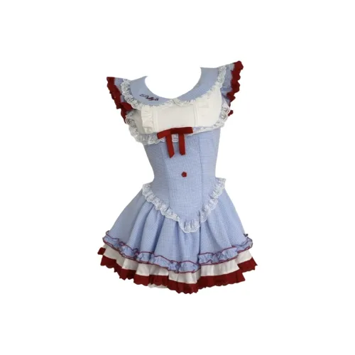 ORANDOR WEAR Синий Женские Комплекты с юбкой