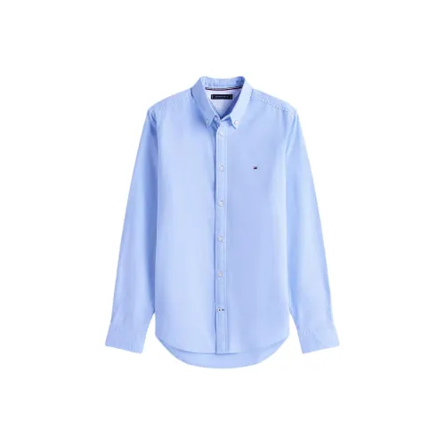 Tommy Hilfiger Мужские Синие Рубашки