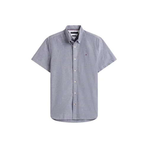 Tommy Hilfiger Bai Синий Мужская Рубашка