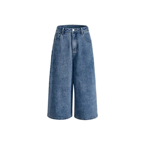 KUOSE Джинсовый синий Женские джинсы