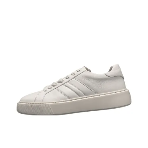 GEWEILUO Устойчивые к истиранию низкие кроссовки для скейтбординга мужские белые