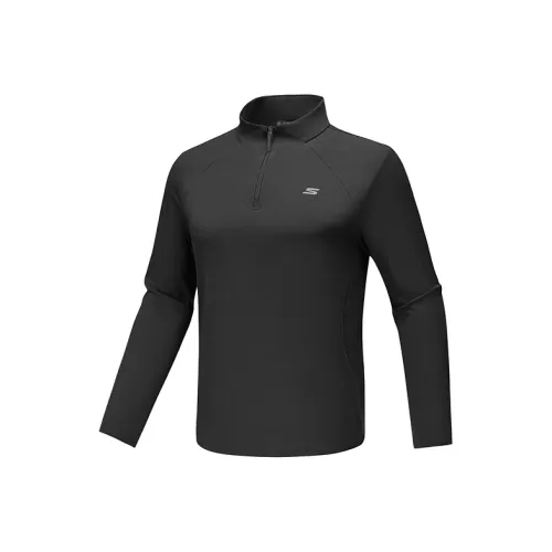 Skechers Вино Угольный черный/0018 Мужская T-рубашка