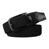 Черный с черной пряжкой