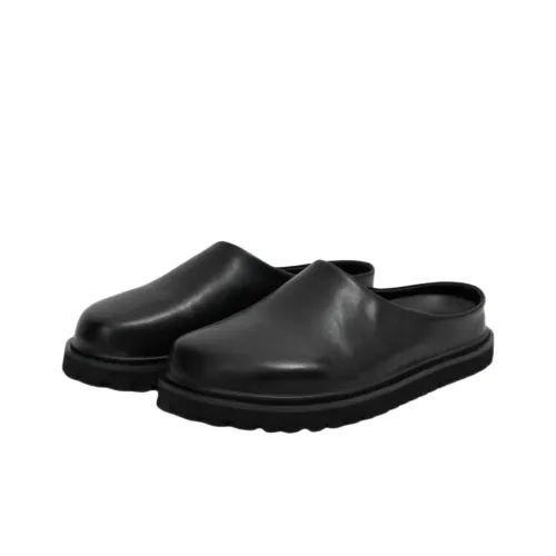 ABCYLM Износостойкие домашние тапочки Мужские Черные