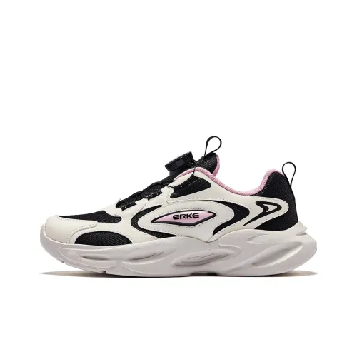 ERKE KIDS' Повседневный Низкий Топ Глубокий Черный/Натуральный Цвет Школьный