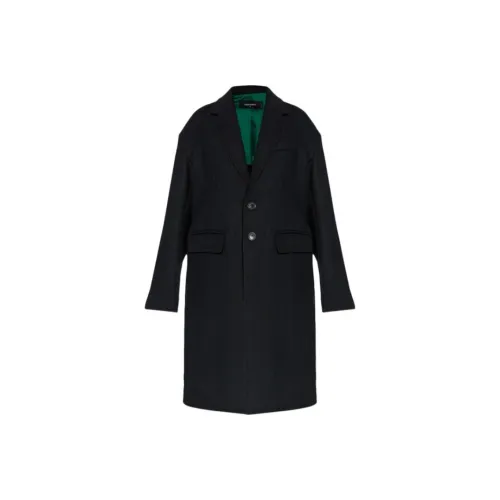 DSQUARED 2 Черное Женское Пальто