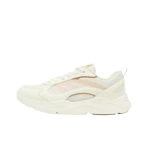 QIAODAN Dry Low-Top Толстая подошва Кроссовки Бежевые Женские