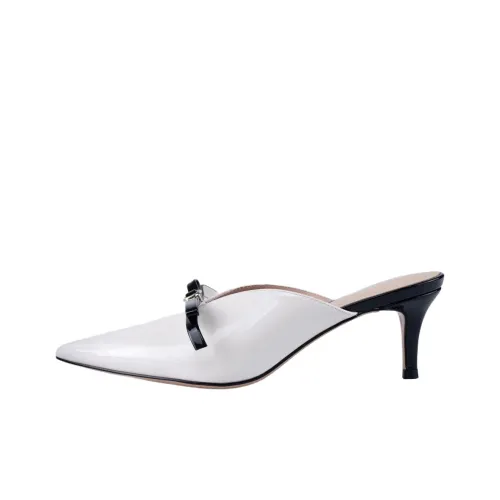 TWINSET Milano Резиновая подошва Нет Особенный Эффект Домашние тапочки Женские Белые