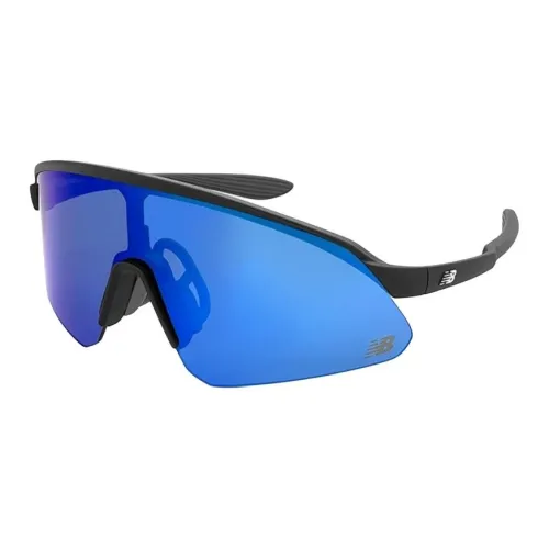 New Balance Пластик TR90 Aviator Солнцезащитные очки Мужские Черные