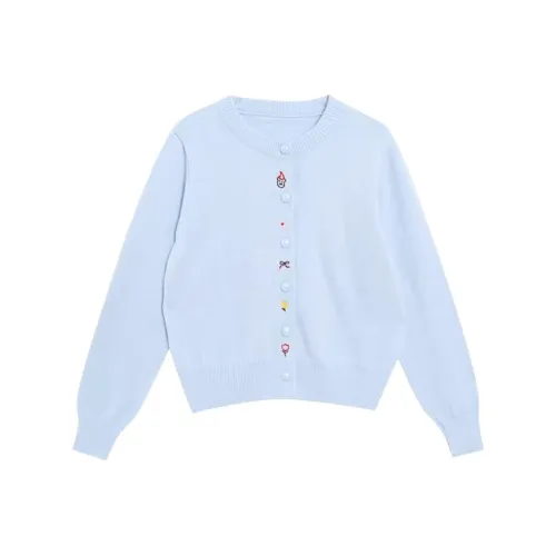 ABCMININ Светло-синий Женские Трикотаж