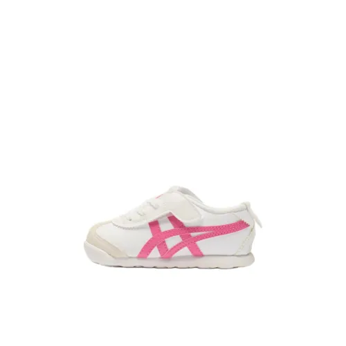 Onitsuka Tiger MEXICO 66 Low Топ Обувь для малышей Розово-белый Infant And Toddler