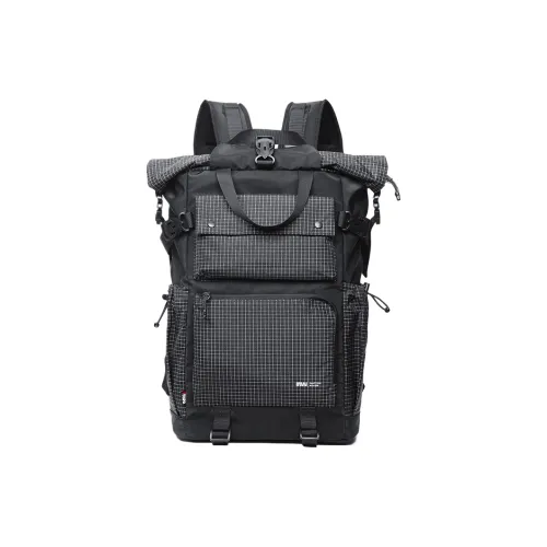 SEPTWOLVES Ткань Рюкзак Мужской Черный