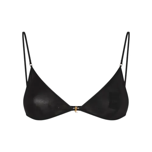 SAINT LAURENT Черный Женские Бюстгальтеры