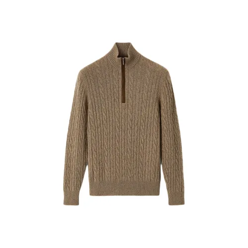 Loro Piana Коричневый Мужской Кашемировые Свитера