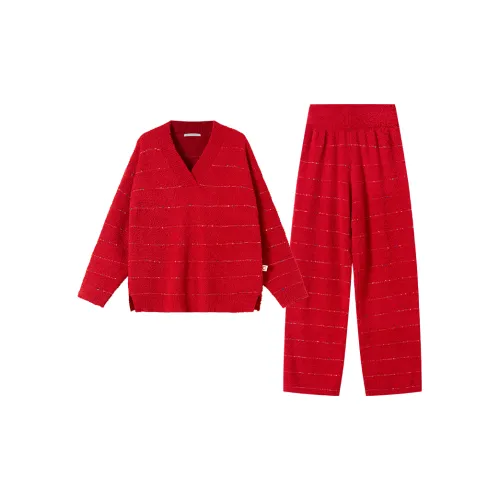 Легкий женский пижамный комплект