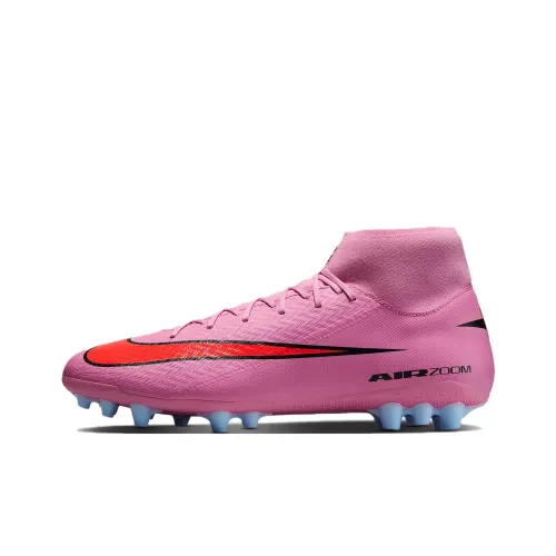 Nike Mercurial Superfly 10 Academy Поддерживающие и Эластичные Футбольные бутсы Унисекс Розово-фиолетовые