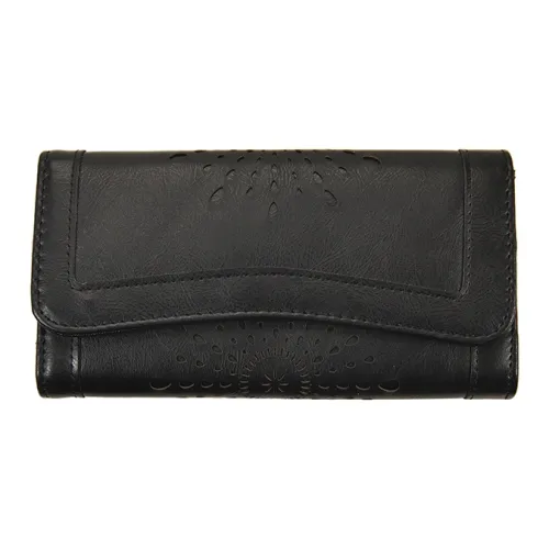 Youe Shone ПУ (полиуретан) Кошелек Стандартный Женский Черный Коричневый