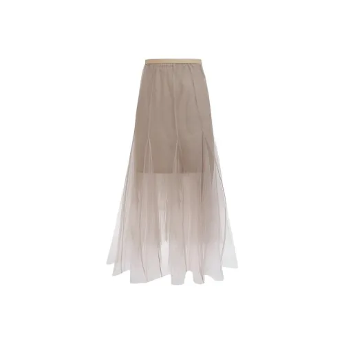 Leather Cat Цвет изображения Женские Повседневные длинные юбки