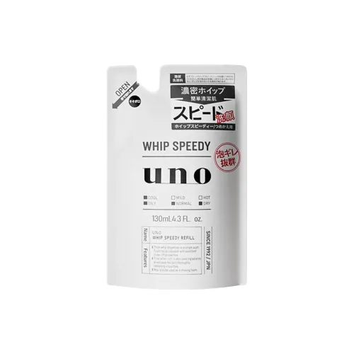 Uno Очищающее средство для умывания Oil Control Hydrating Мужской очищающий гель для умывания Заправка Чистка 130 мл