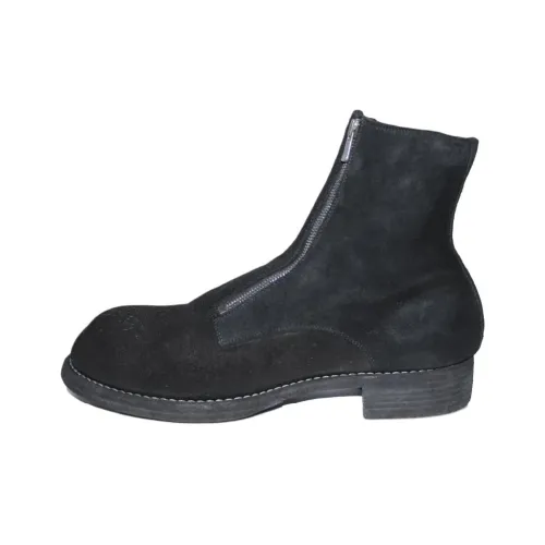 GUIDI Ботильоны 3 см Мужской Черный